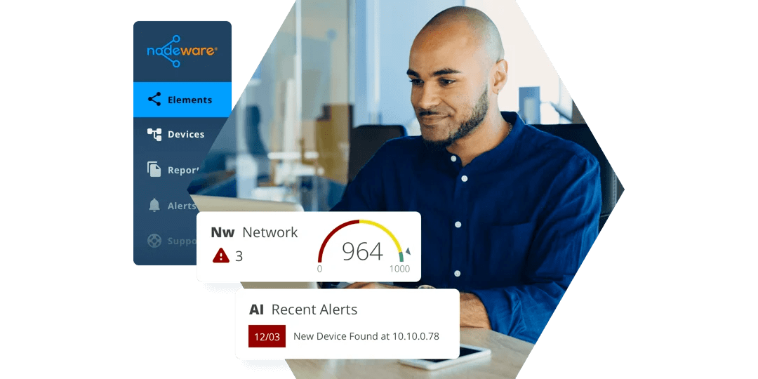 Nodeware Integration - Stunning Abstract Pattern - Desktop
